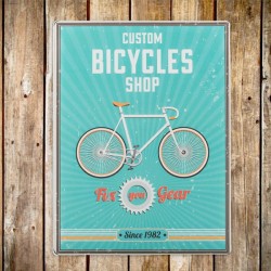 metallist Retro Poster BICYCLES