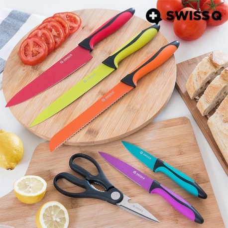 Стальные Ножи Swiss Q (6 тк)