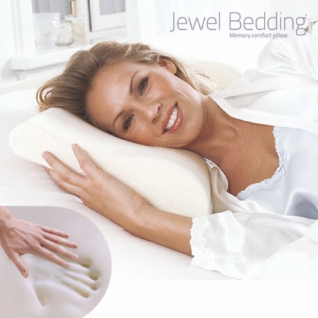 Подушка для шеи из пены памяти Jewel Bedding