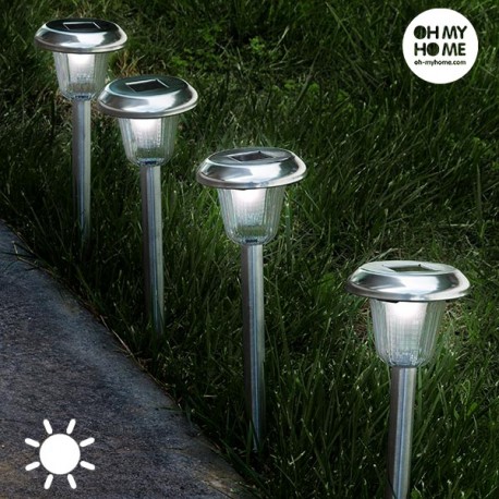 Садовые Лампы на Солнечной Батарее (4 шт) 
